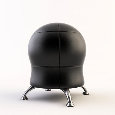 Energize Your Posture: Zenergy Ball Chair 3D model image 1 