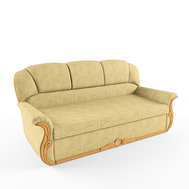 Ancona DIS Sofa 3D model image 1 