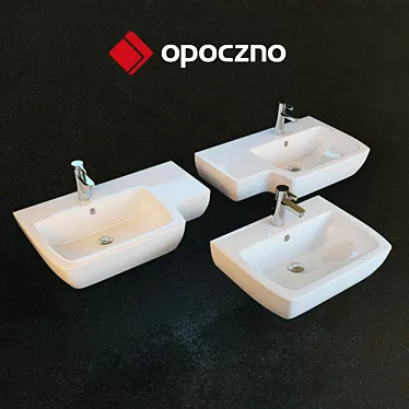 Opoczno Malmo: Modern & Stylish Sinks 3D model image 1 