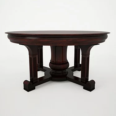 The table in the Romanesque style