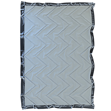 Zigzag Carpet: Versatile and Stylish 3D model image 1 