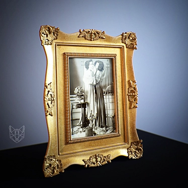 Modern UV Mapped Photo Frame 3D model image 1 