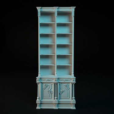 Classic Wardrobe Rack 3D model image 1 