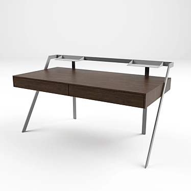 Modern Exquisite Bontempi Casa Writing Desk 3D model image 1 