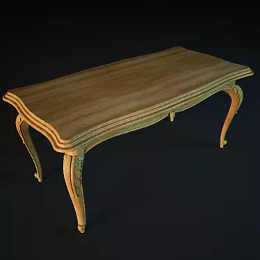 Classic Coffee Table 3D model image 1 