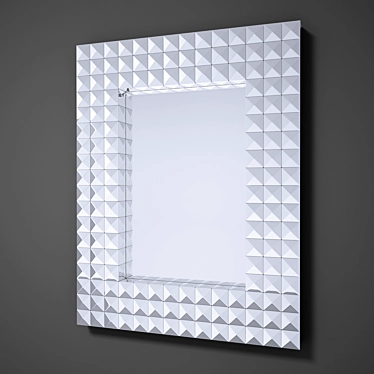 Axton DM1959 Modern Wall Mirror 3D model image 1 