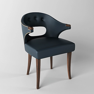 Nanook Brabbu: Short Chair of Style 3D model image 1 