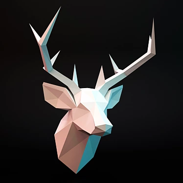 deer head lowpoly