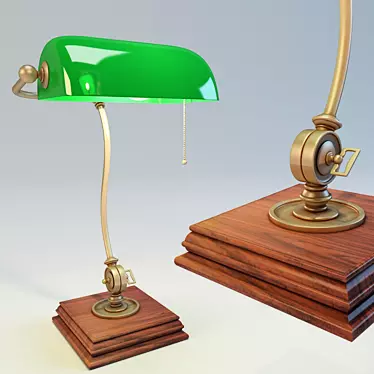 Timeless Elegance: Custom Classic Table Lamp 3D model image 1 