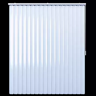 Versatile Vertical Blinds 3D model image 1 