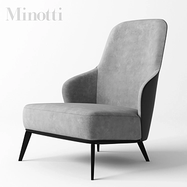 Sophisticated Comfort | Minotti Leslie 3D model image 1 