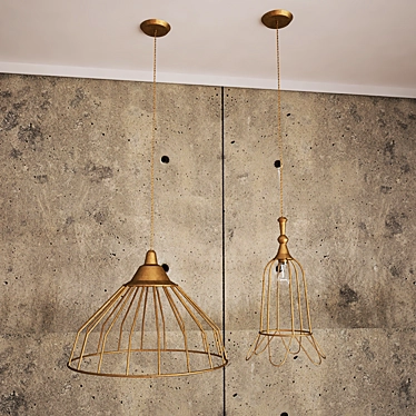 Illuminating Elegance: Ceiling Light 3D model image 1 