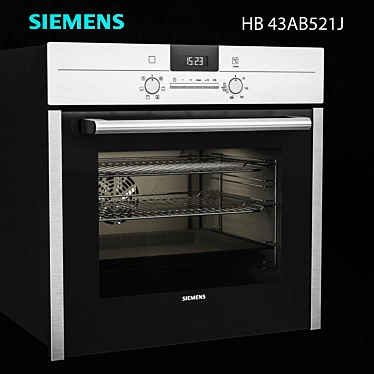 Siemens 60cm Built-in Oven 3D model image 1 