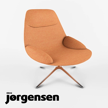 Elegant EJ 10 Uma Chair 3D model image 1 