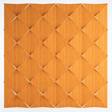 Sleek Wall Panel Z 3D model image 1 