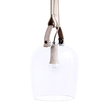 Luminous Bell Pendant Lights 3D model image 1 