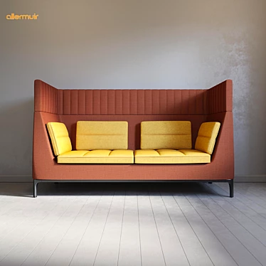 Allermuir Haven: English Made Soft Sofa 3D model image 1 