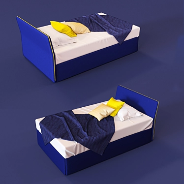 Bonaldo True Bed: Comfort Redefined 3D model image 1 