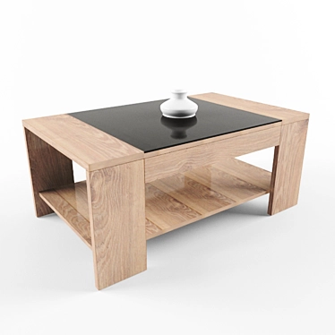 Stylish Modern Coffee Table 3D model image 1 