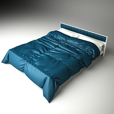 Nordic Dream Bed 3D model image 1 