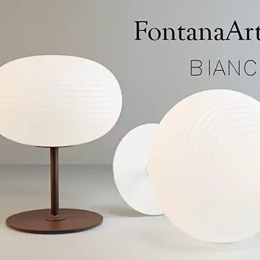 Elegant  Bianca Table Lamp 3D model image 1 