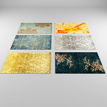 Vibrant Carpet Collection 3D model image 1 