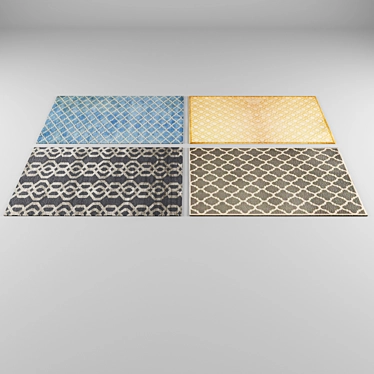 Plush Comfort Carpet 3D model image 1 