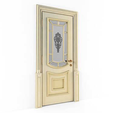 LUIGI 910mm Door 3D model image 1 