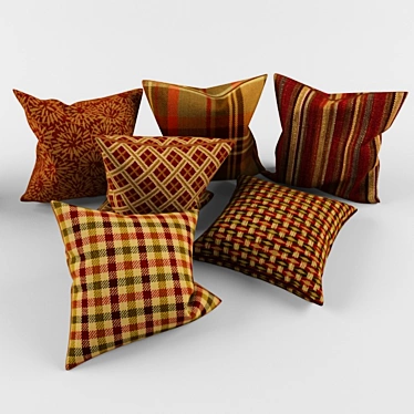 Throw pillow Maroon