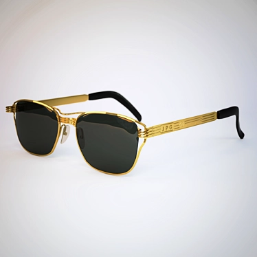 Sleek Modo Glasses 3D model image 1 