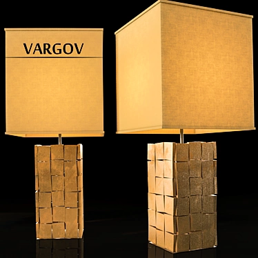 Vargov 3D Light Lamp 3D model image 1 