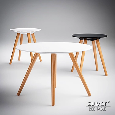 Buzz with Style: Zuiver Bee Tables 3D model image 1 