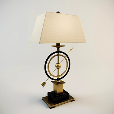 LeHome Copper and Black Table Lamp 3D model image 1 