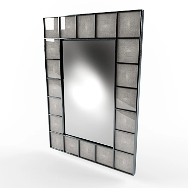 Eichholtz Shagreen Mirror: Elegant and Luxurious 3D model image 1 