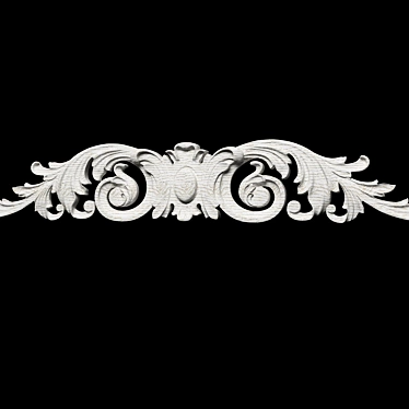 3D Carving Decor Panel 3D model image 1 