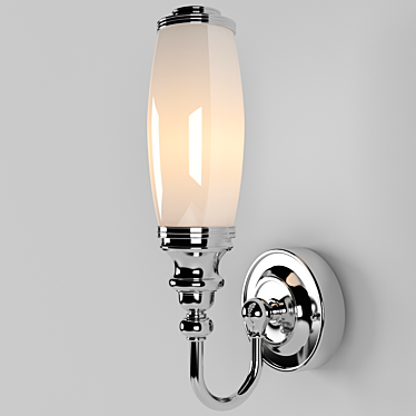 Burlington Chrome Ornate Light 3D model image 1 