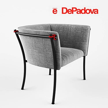 Modern Chairs: De Padova Smerlada 3D model image 1 