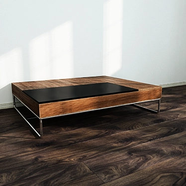 Sleek Vray Table with Textures 3D model image 1 