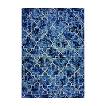 Blue Capri Low Pile Carpet 3D model image 1 