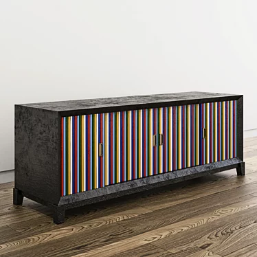 Stylish Harlekin Sideboard 3D model image 1 