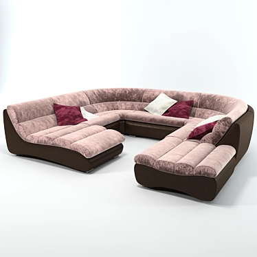 Lunar Sofa 3D model image 1 