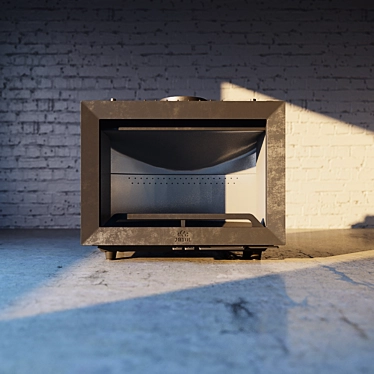 Jotul I520 Ff_камин: The Ultimate Wood-burning Fireplace 3D model image 1 