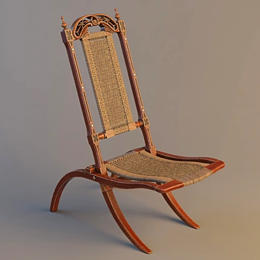 Victorian folding chair