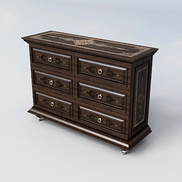 Chest of drawers in east style