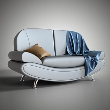 Kalinka 6: Spacious and Stylish Sofa 3D model image 1 