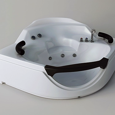 Luxury Hydrotherapy Spa: Jacuzzi-ESTETICO F-1550 3D model image 1 