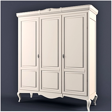 Italian Design: Memorie Veneziane 2217 C Wardrobe from Giorgiocasa 3D model image 1 