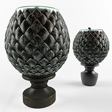 Candlestick in the form of decorative cones