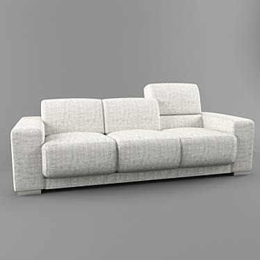 Modern MONO Sofa 3D model image 1 