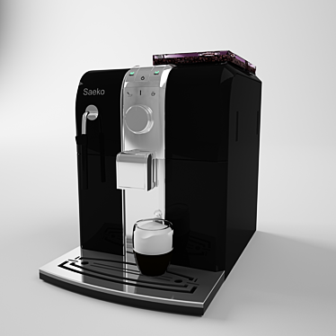 Saeko Coffee Machine 3D model image 1 